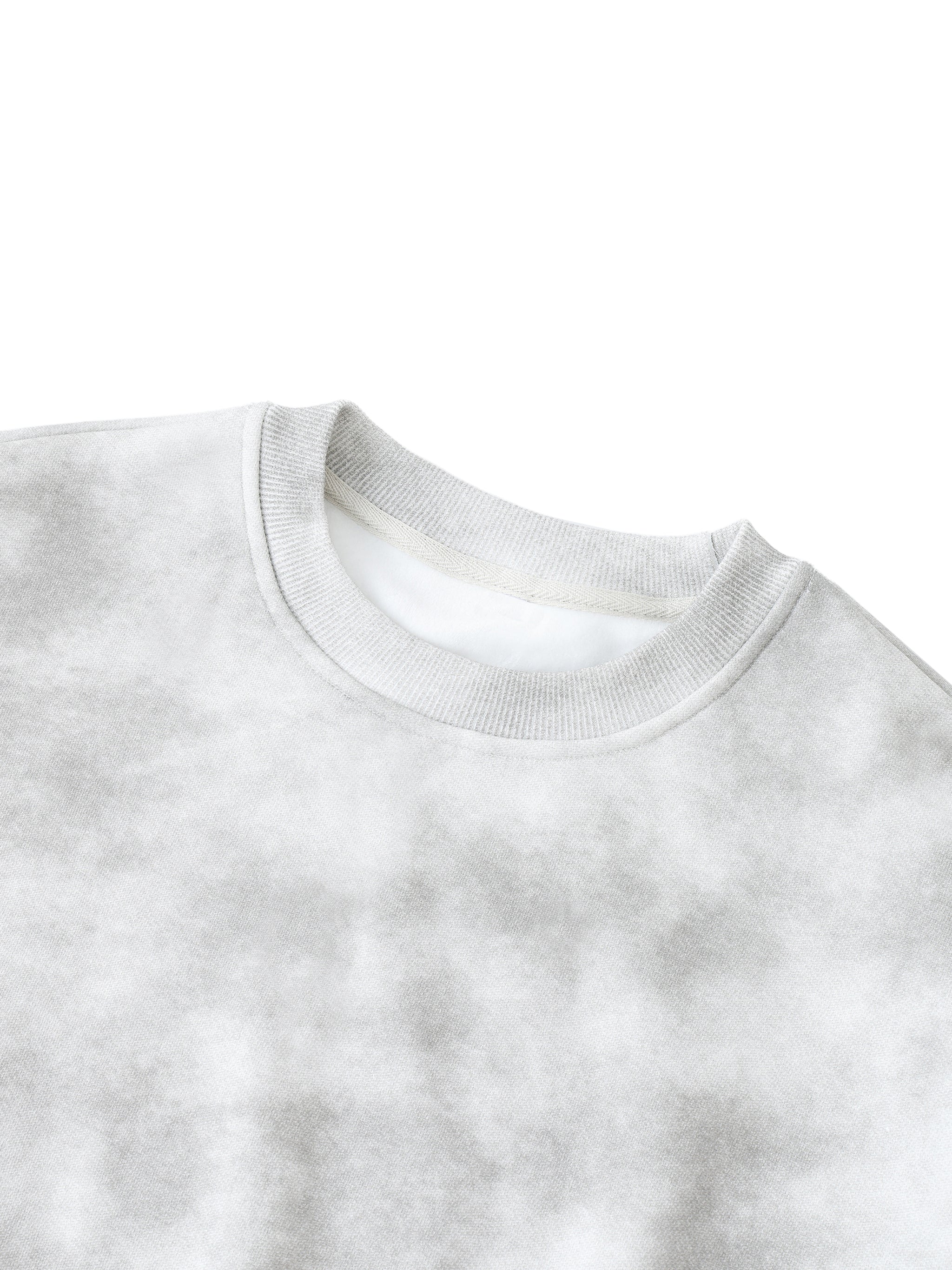 BUGS BBOY Dirty Washed Boxy Fleeced Sweatshirt