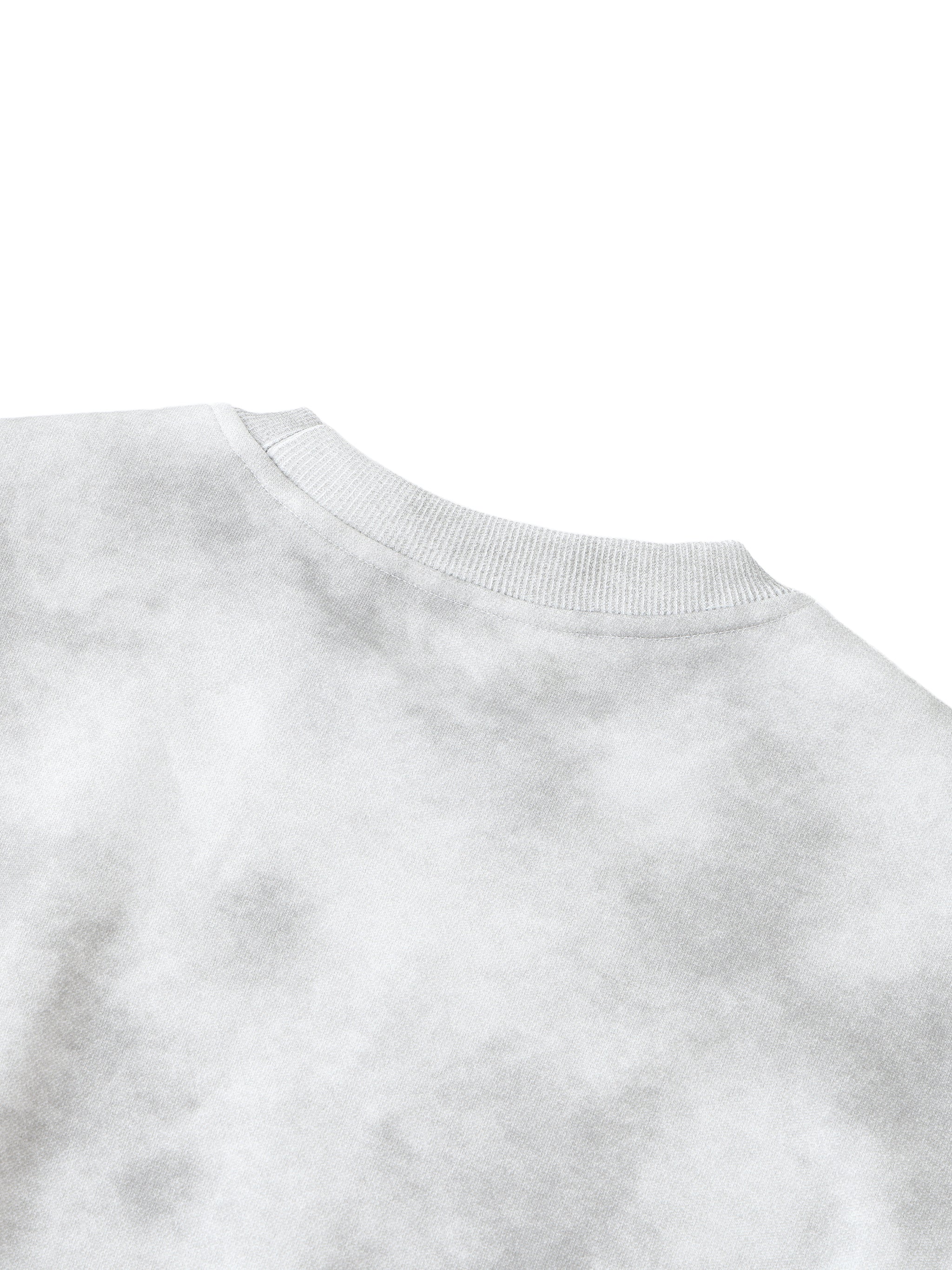 BUGS BBOY Dirty Washed Boxy Fleeced Sweatshirt