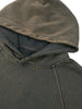 ULB Vintage Washed Frayed-Hem Hoodie
