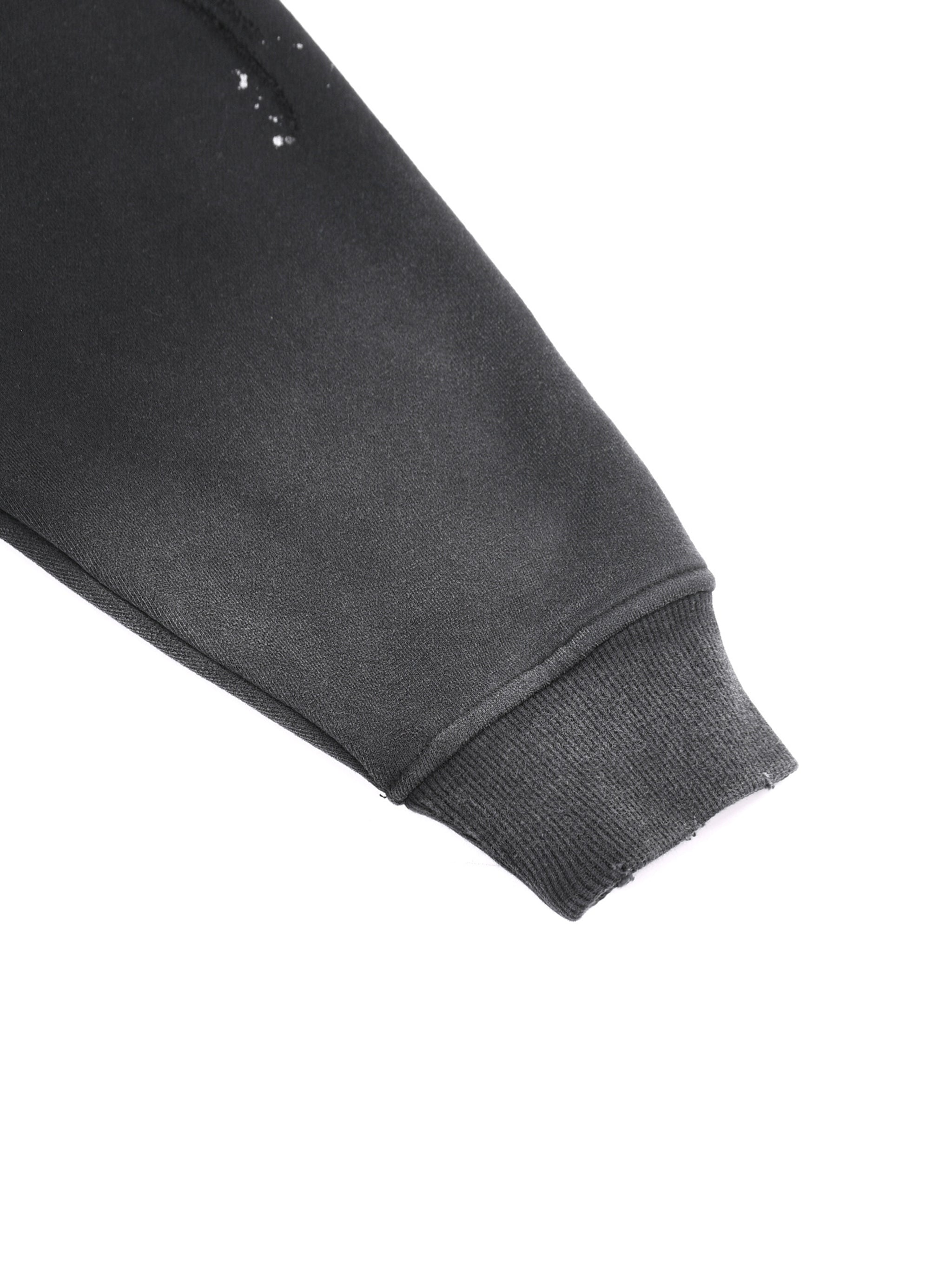 MUSIC FEST. Vintage Washed Frayed Fleece Hoodie